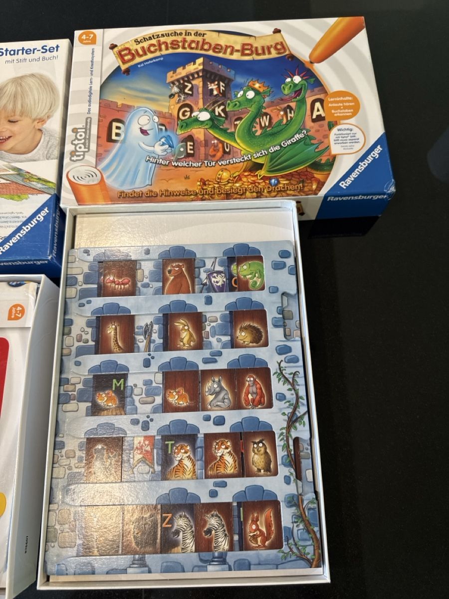 Tiptoi Spiele: tiptoi Lernspiel grosses Set – Gebraucht aus Kleinbösingen von Elunico1 1
