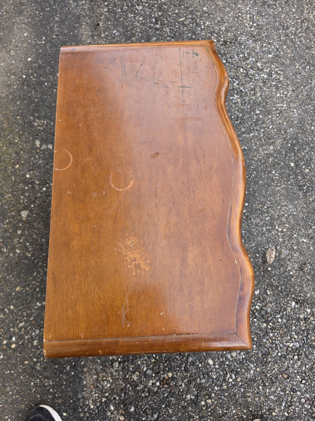 Cassettiere: Antike Holzkommode mit 3 Schubladen, Vintage Look – Usato da Mettlen venduto da elios0888 4