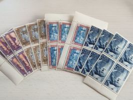PJ 4er Blöcke 1929, postfrisch**, ab 1.-