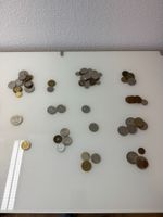 Sammlung Münzen verschiedener Länder und Jahrgänge