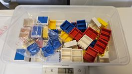 Lego Bausteine Set Box verschiedene Farben 775 Gramm