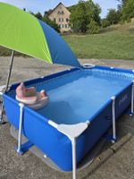 INTEX Pool inkl. Abdeckung & Unterlage