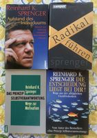 Reinhard K. Sprenger Bücher Konvolut guter Zustand