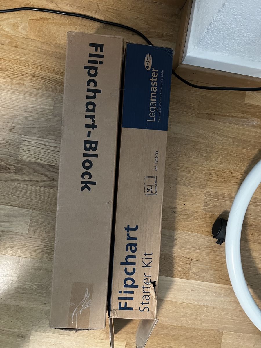Lavagne: Flipchart mit Whiteboard + 3 Extra Blöcken Papier – Usato da Liebefeld venduto da neuronixe 3