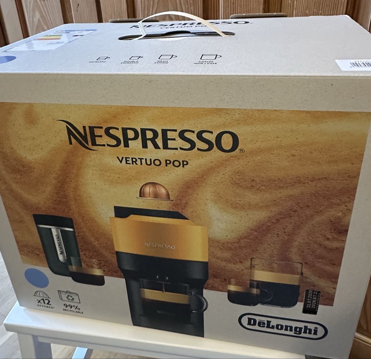 Nespresso Macchine per caffè & Macchine per espresso: Nespresso Vertuo Pop Kaffeemaschine neu – Nuovo (secondo la descrizione) da Liestal venduto da FlomiVivi