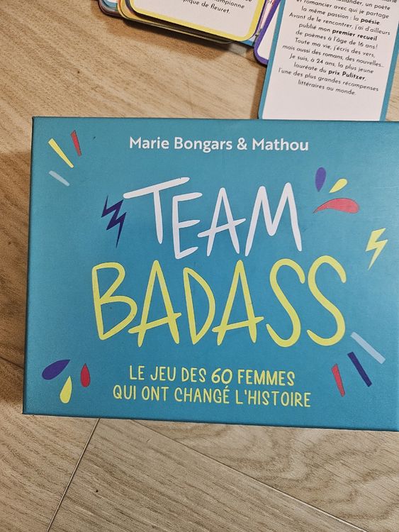 Jeux: Jeu de cartes "Team Badass" - comme neuf – Neuf (Voir description) à La Joux FR par car_ck96