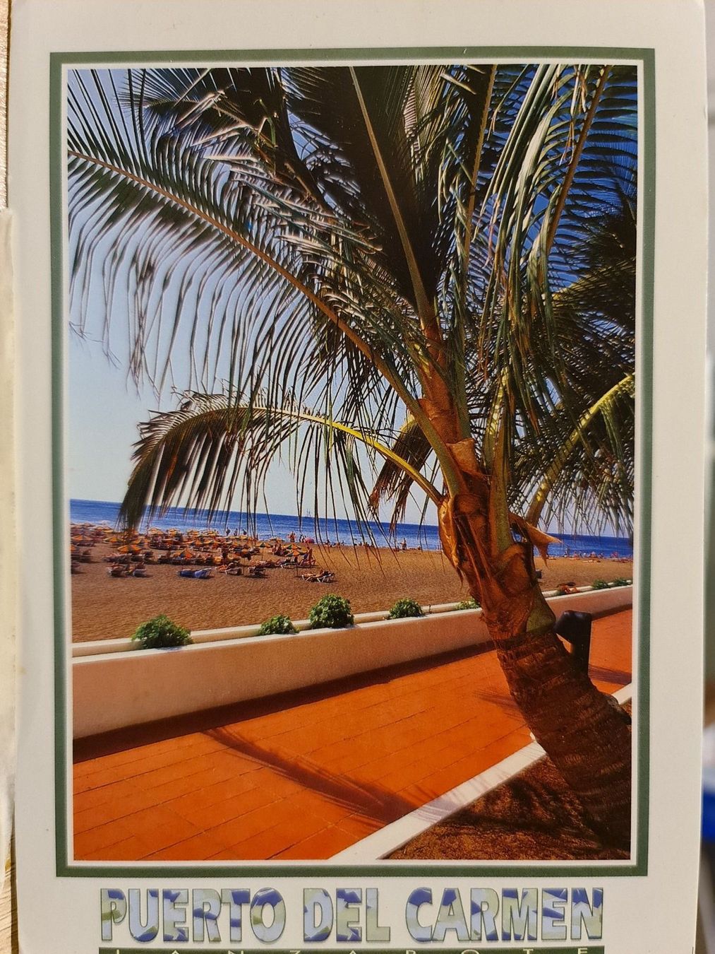 Cartoline postali: Ansichtskarte Lanzarote Puerto del Carmen Spanien – Usato da Dintikon venduto da Vexi