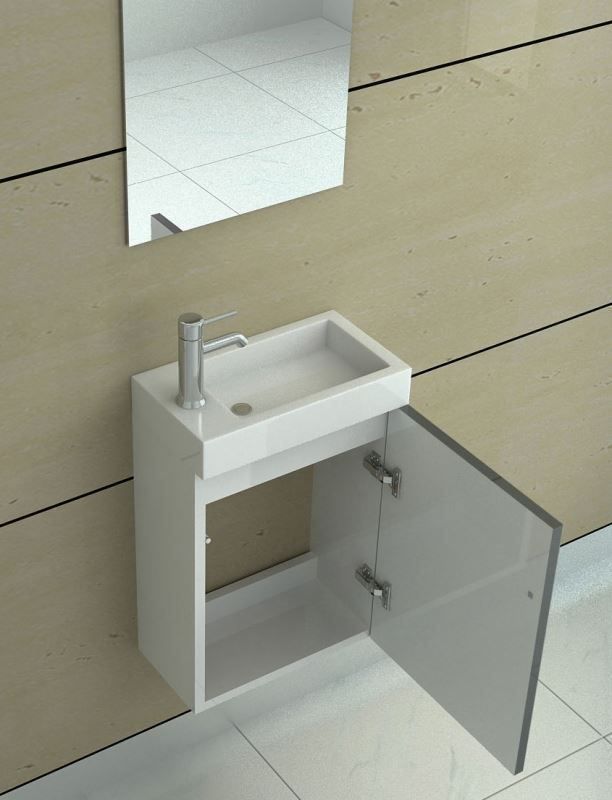Badezimmermöbel: WC Waschbecken Badset Aarau in grau – Neu und originalverpackt aus Herbertingen von jet-line-e-trade 1