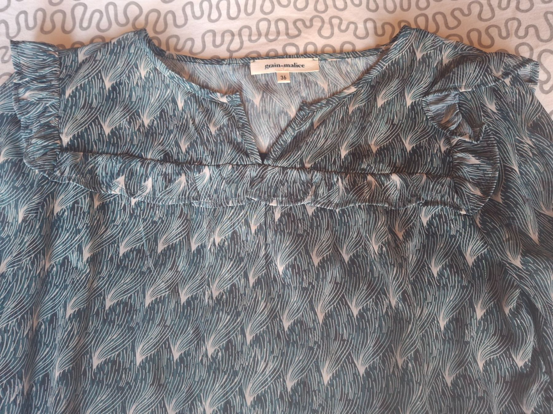 Tuniche: Tunique - blouse taille 36 marque Grain de Malice – Usato da Villiers venduto da san_jn5w 1