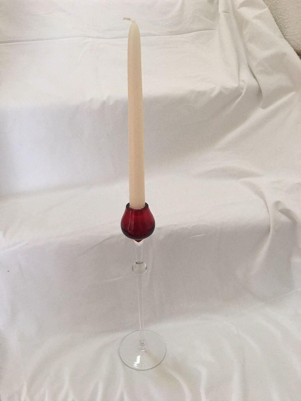 Kerzenständer: MID CENTURY / VINTAGE - KERZENSTÄNDER - SARNER KRISTALL – Gebraucht aus Honau von sainj