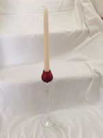 MID CENTURY / VINTAGE - KERZENSTÄNDER - SARNER KRISTALL
