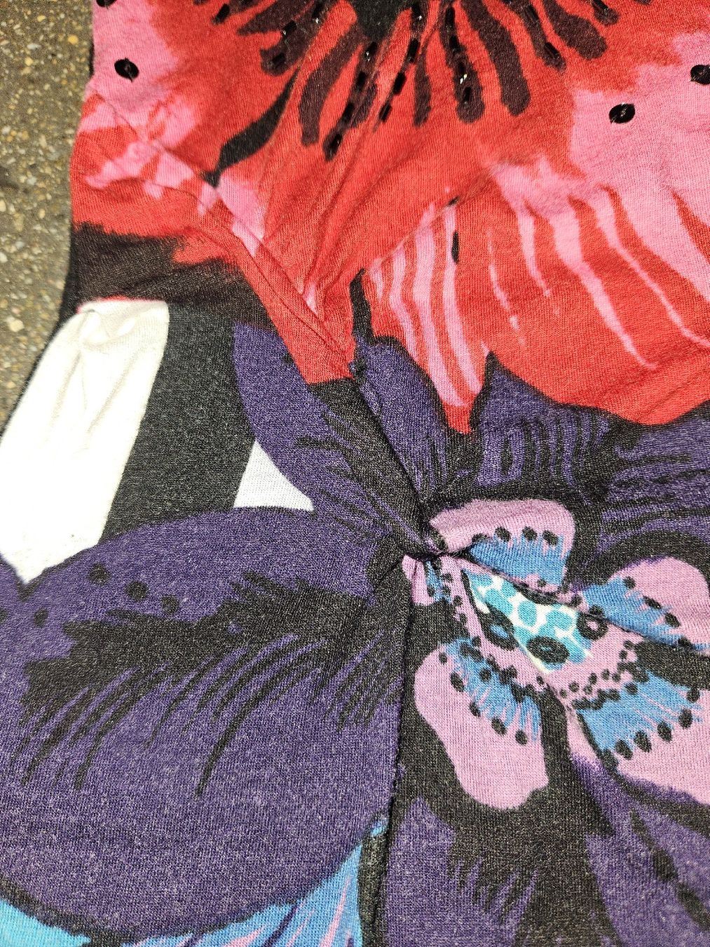 Desigual Vestiti: Kleid Desigual schwarz mit Blumenmuster Grösse M – Usato da Anwil venduto da tamoos 3