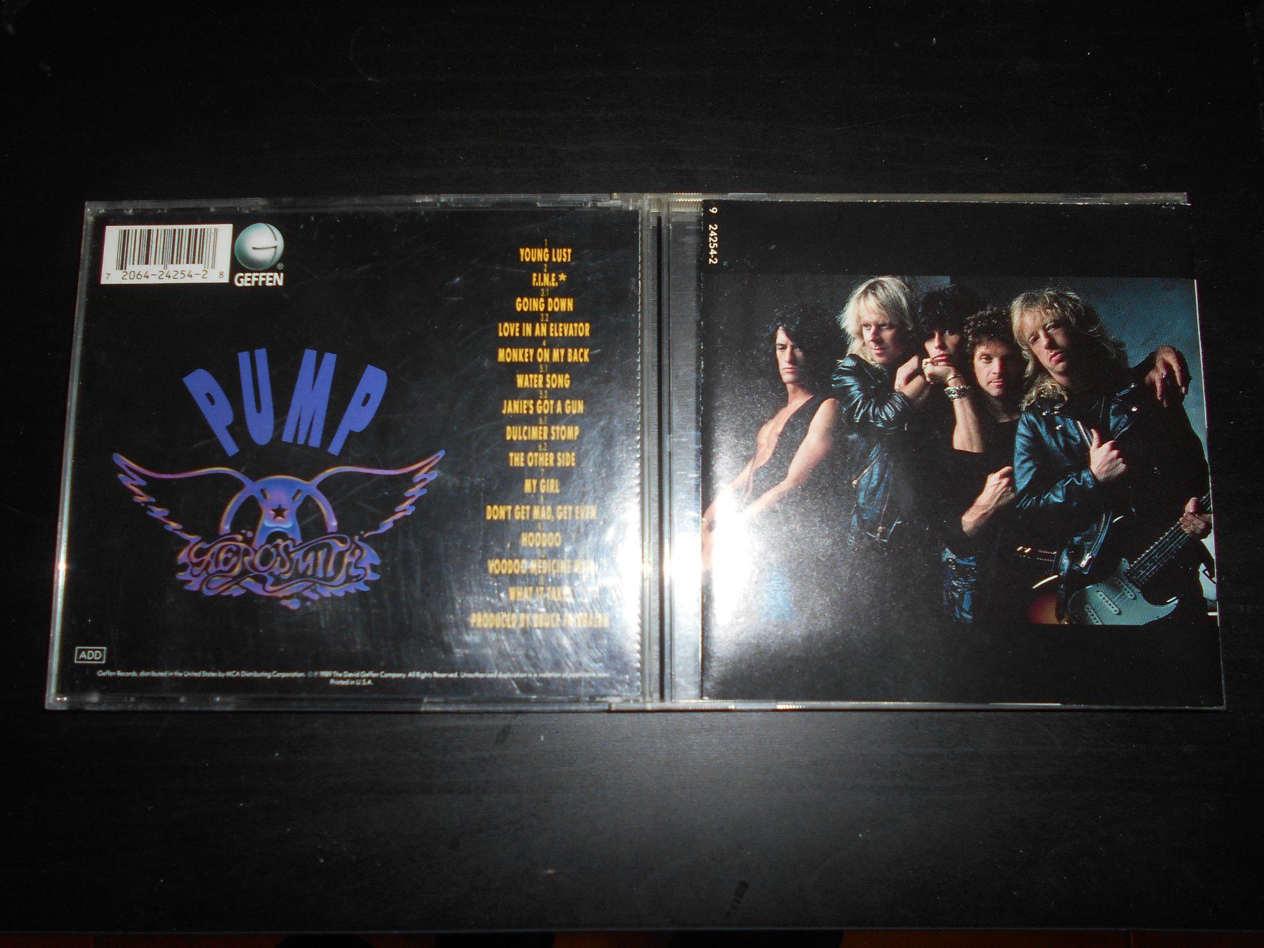 CD: Aerosmith – Pump / 1989 – Usato da Aarberg venduto da witchhunter01 1