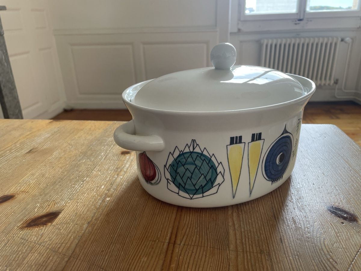 Rörstrand Ciotole: Rörstrand /Picknick/ Vintage original hand paint – Usato da Genève venduto da iimon3 6
