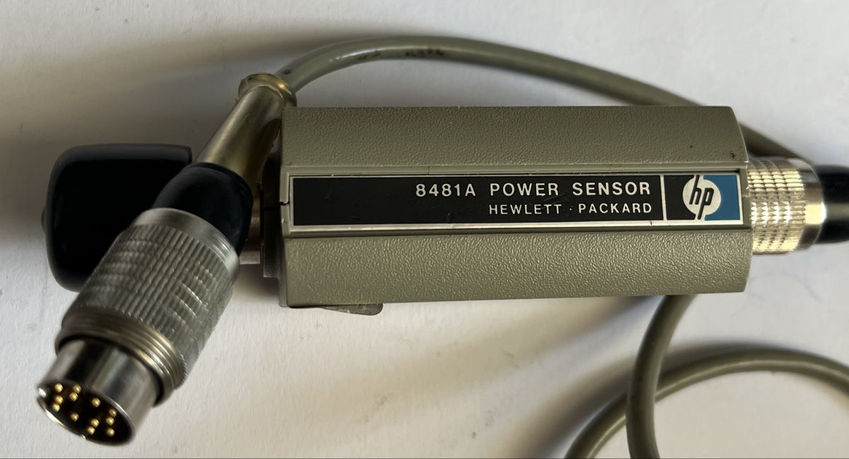 Hewlett Packard Misurare: HP 8481A Power Sensor 18 GHz Hewlett Packard HF Sensor top  – Usato da Oberhofen Thun'see venduto da SwissTreasure 2