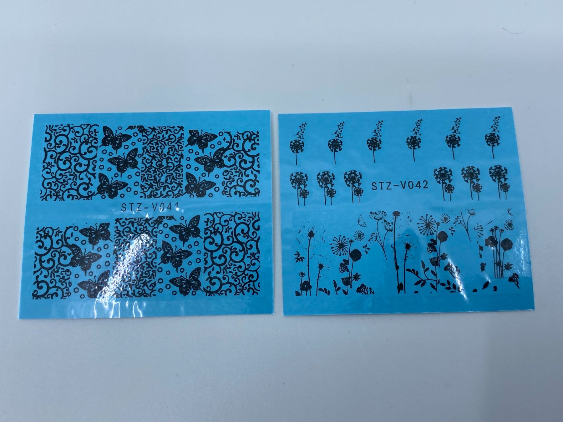 Sticker: 12 tollen Bögen Wassertransfer Nagelaufkleber  No4 – Nuovo (secondo la descrizione) da Langwiesen venduto da rtWebshop 4