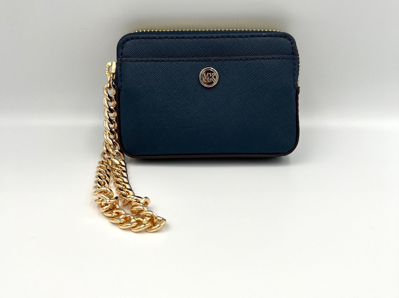 Michael Kors Portamonete: Michael Kors Portemonnaie navy – Nuovo e nell'imballaggio originale da Wiedlisbach venduto da Sistershop