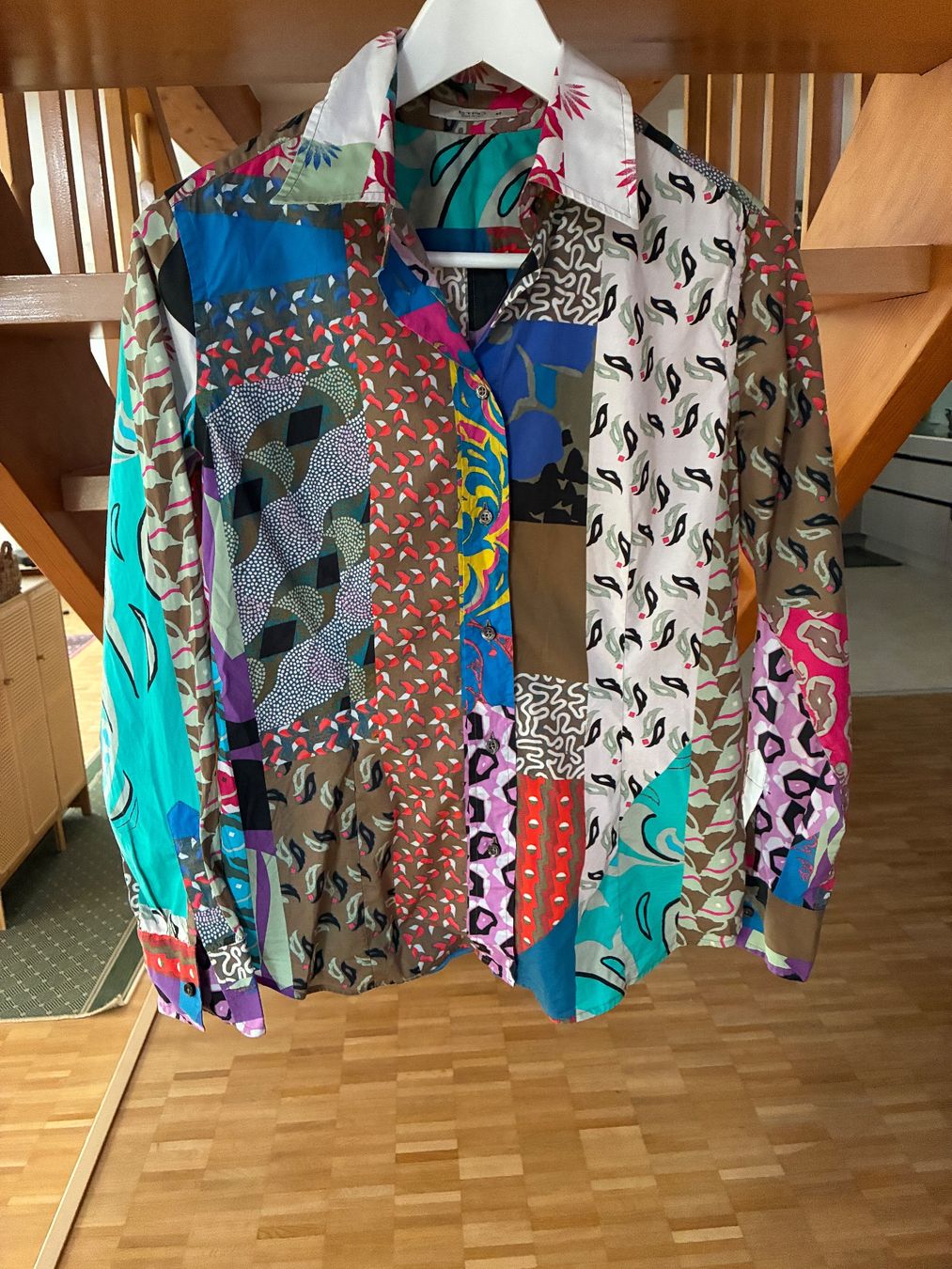 Etro Blusen: Etro Paisley Multicolor Button Down Shirt Hemd – Gebraucht aus Münchenstein von B771 1