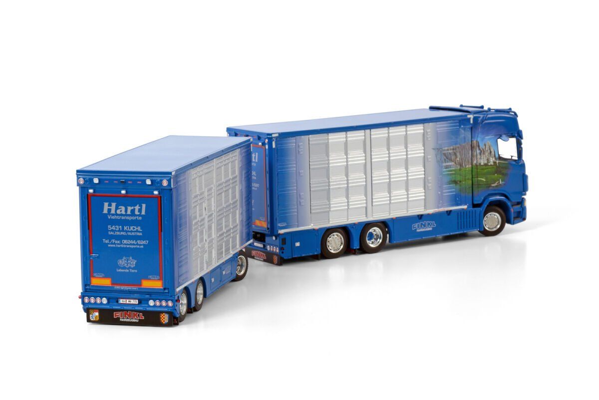 WSI Models Kit di modellismo & Modellini statici: WSI 02-3157 Viehtransporter Hartl – Nuovo e nell'imballaggio originale da Dagmersellen venduto da FBM-Bacheli 3