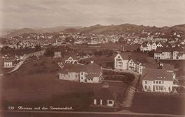 Herisau mit der Irrenanstalt, gelaufen 1919