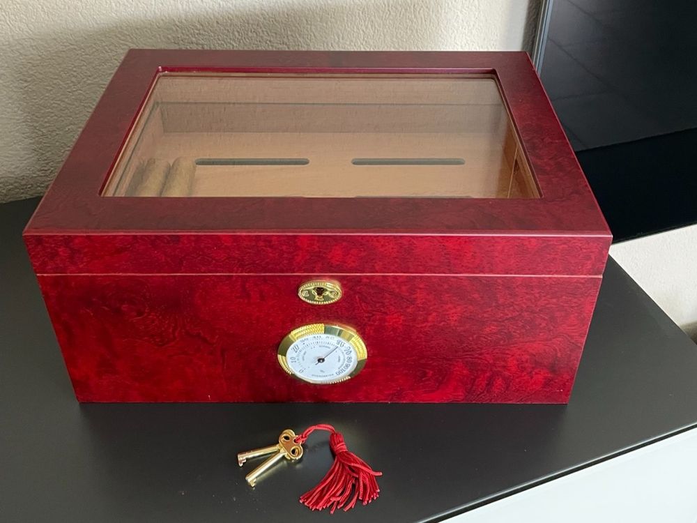 Deluxe Humidor aus spanischem Zedernholz Kaufen auf Ricardo