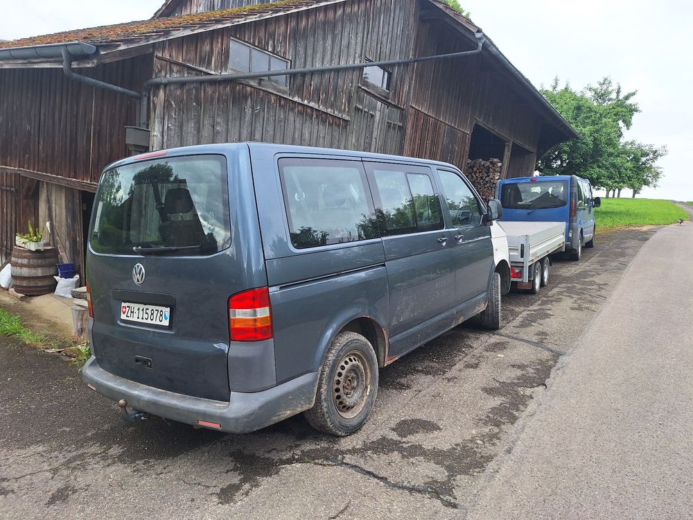 VW Bus T5 4Motion 4x4 7 Plätzer mit Anhängerkupplung mit MFK