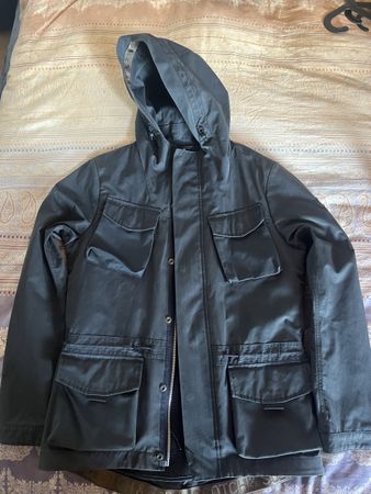 Scotch & Soda, Herrenjacke/Parka— Größe M, Schwarz