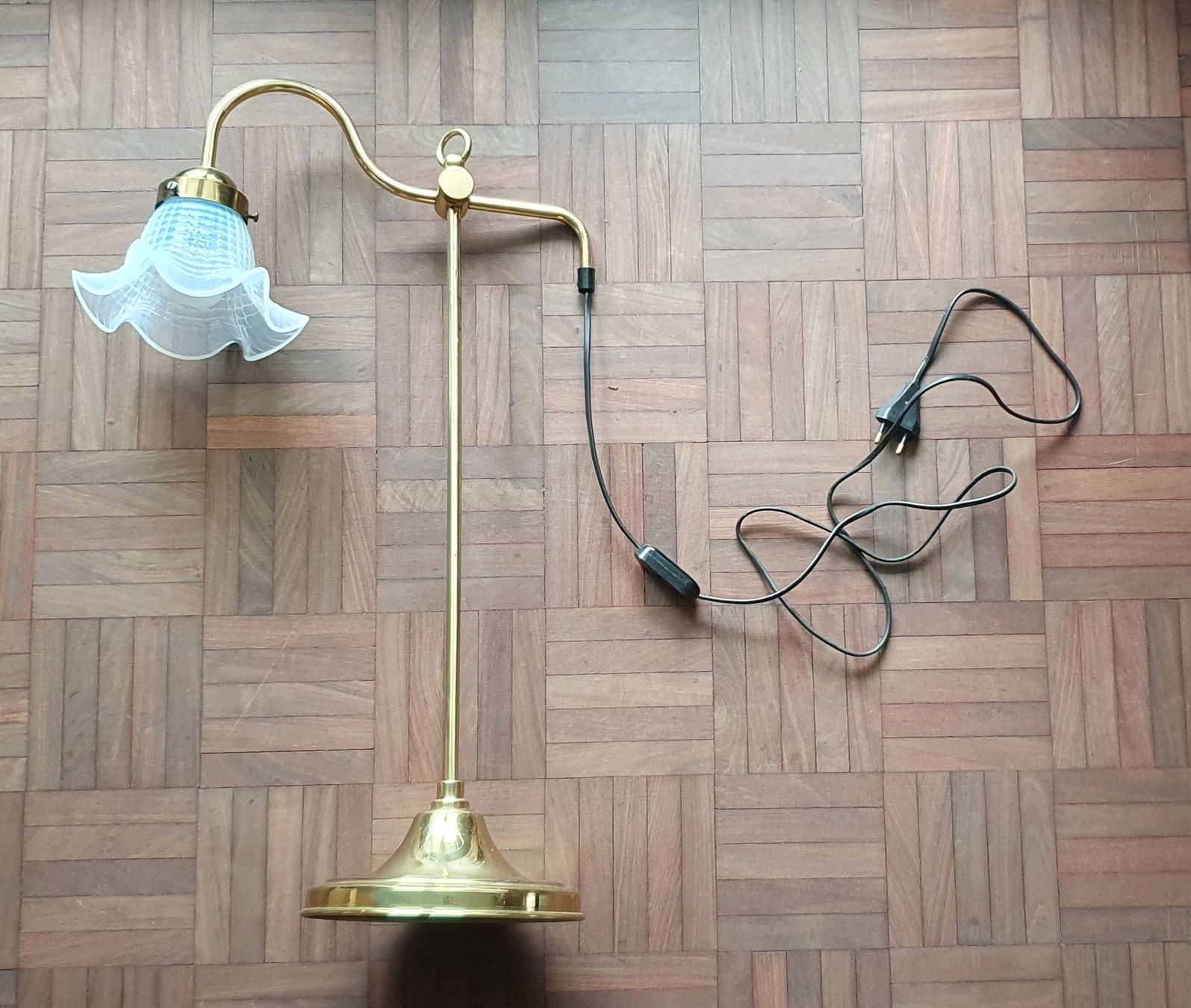 Lampen: Jugendstil Schreibtischlampe Messing – Gebraucht aus Kreuzlingen von Rschweiz1 1