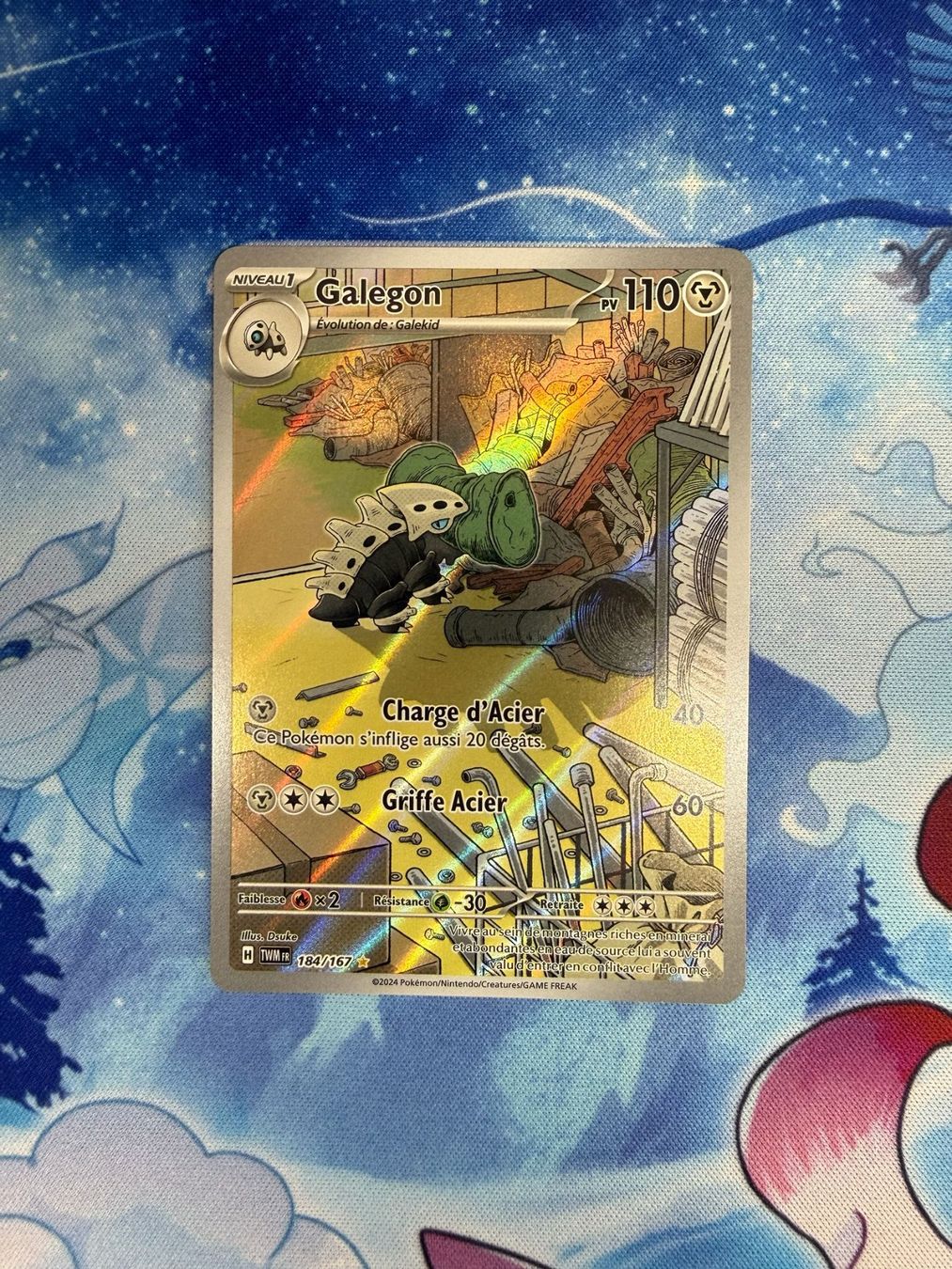 Pokémon Carte collezionabili: Galegon AR - TWM 184 FR – Nuovo (secondo la descrizione) da Courgenay venduto da ScamBoxOff