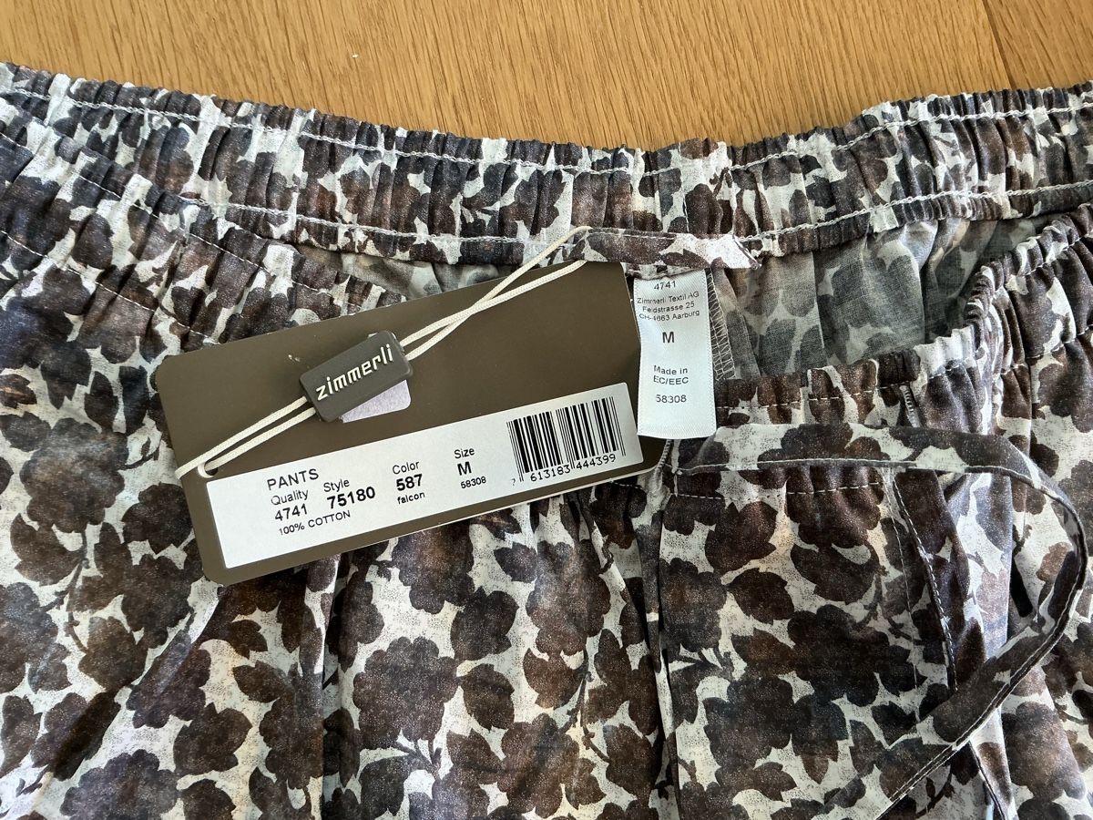 Hosen: Zimmerli Lounge Hose Gr M NP 149.- – Neu und originalverpackt aus Wetzikon ZH von Uturn4 3