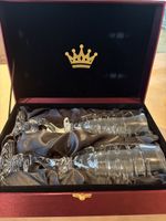 Coffret de verres serpent