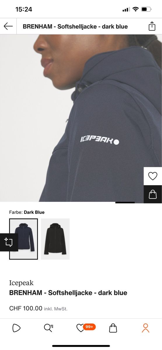 Icepeak Giacche: ICEPEAK Softshelljacke Damen Gr. 34 – Usato da Adliswil venduto da jota_ 6