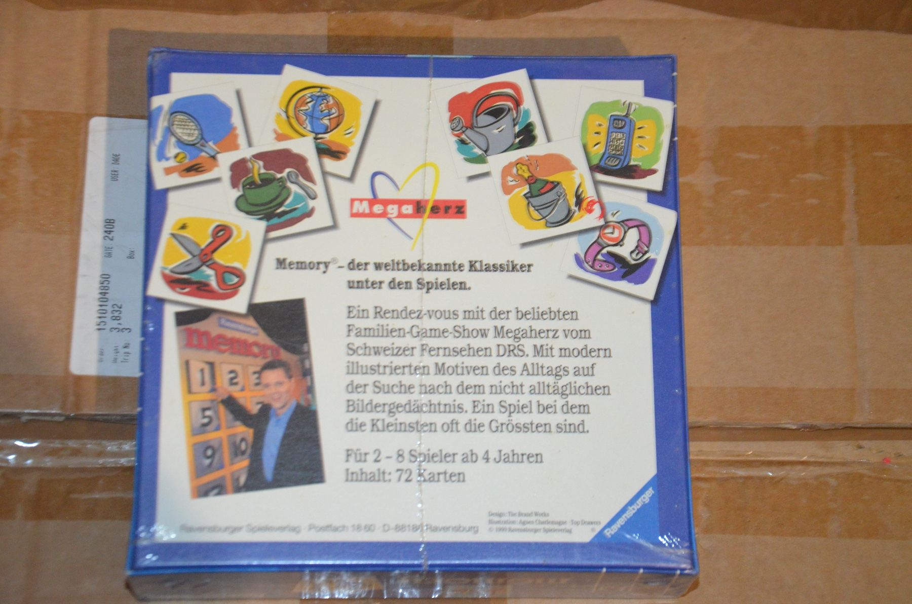 Ravensburger Giochi: JEUX - SPIEL - MEMORY  NEU – Nuovo e nell'imballaggio originale da Chiasso venduto da Dolly015 1