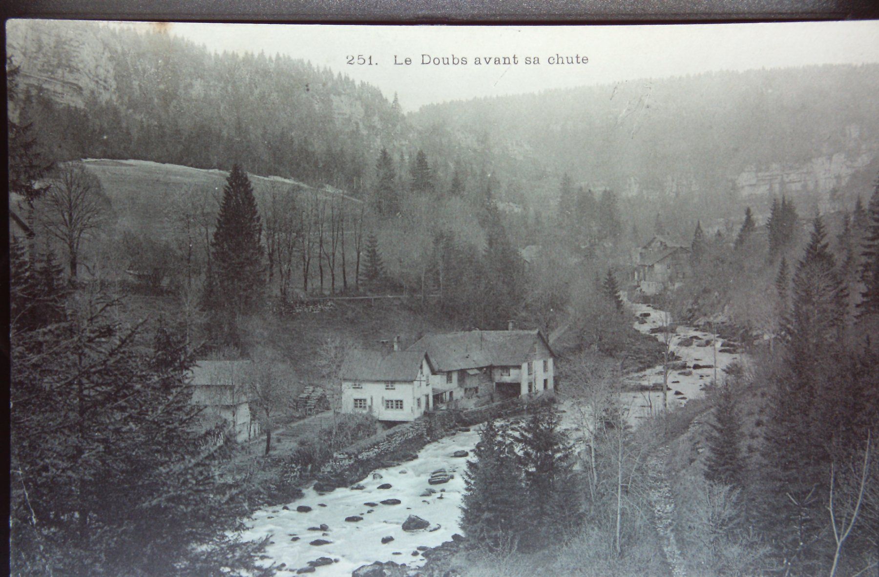 Ansichtskarten: Moulins du saut du doubs – Gebraucht aus Le Locle von Roger46