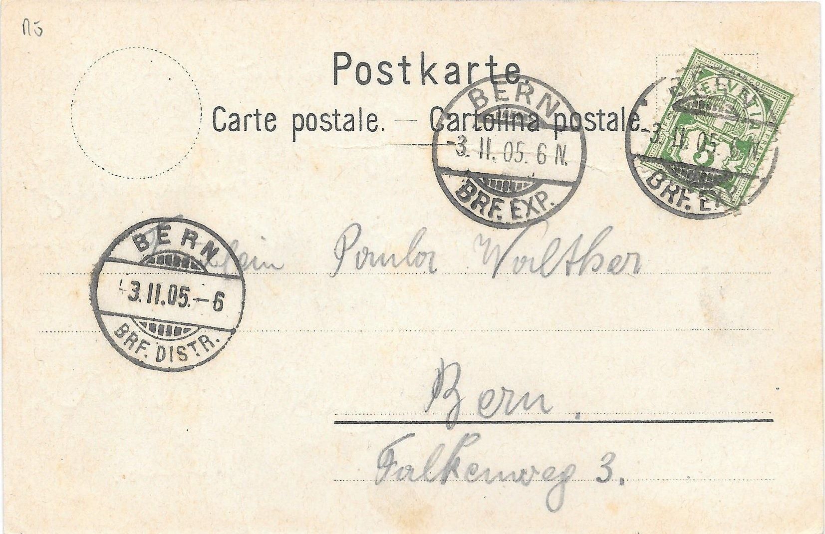 Cartoline postali: Studentenverbindung Industria Bern – Usato da Olten venduto da clotaldi 1