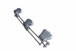 Chrome coat rack, wall mounted, vintage design - Super Retro
