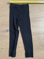 Leggings Gr. 110/116 Schwarz Kinder