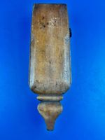 Antikes Wetzstein-fass 35 cm hoch Inschrift D. C