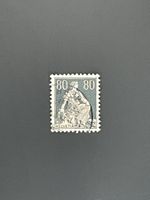 1916 Helvetia mit Schwert 80 Rp #141 ʘ