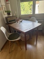 Esstisch Holz nordisch ausziehbar (120/45+45)