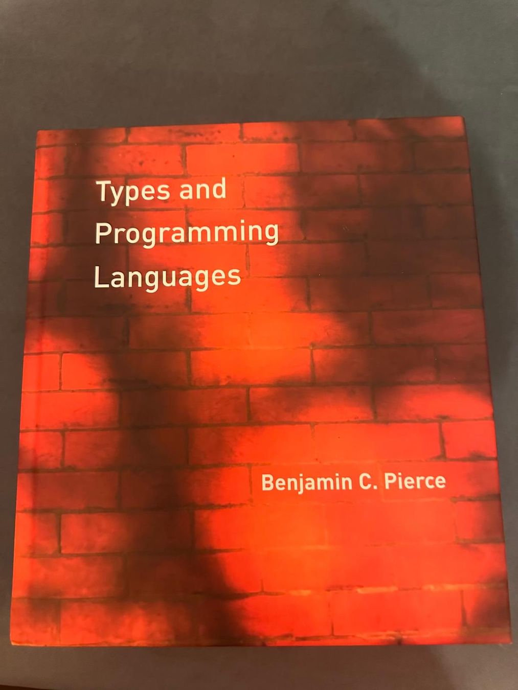 Libri: Types and Programming Languages – Benjamin C. Pierce – Usato da Zürich venduto da Sanderdh