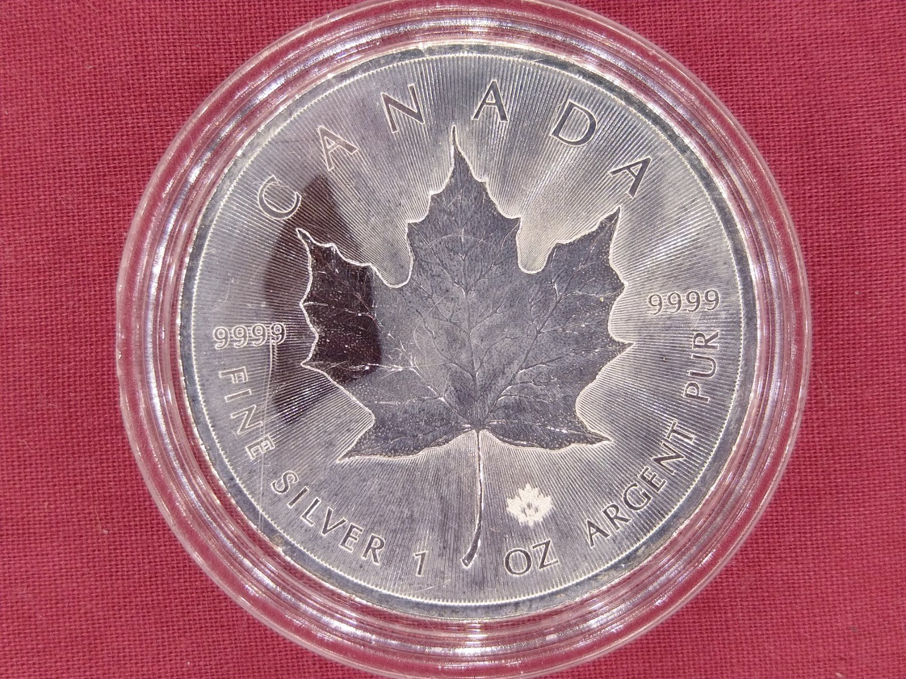 Alle Münzen: Silber Maple Leaf 1 oz - 2015 – Gebraucht aus Dättlikon von Quarz58 2