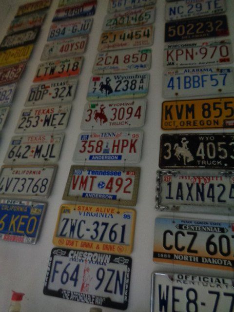Insegne: Tolle alte farbig USA Auto Nummern Sammlung 45 Stk Oldtimer – Usato da Bürglen TG venduto da Nobi99 1