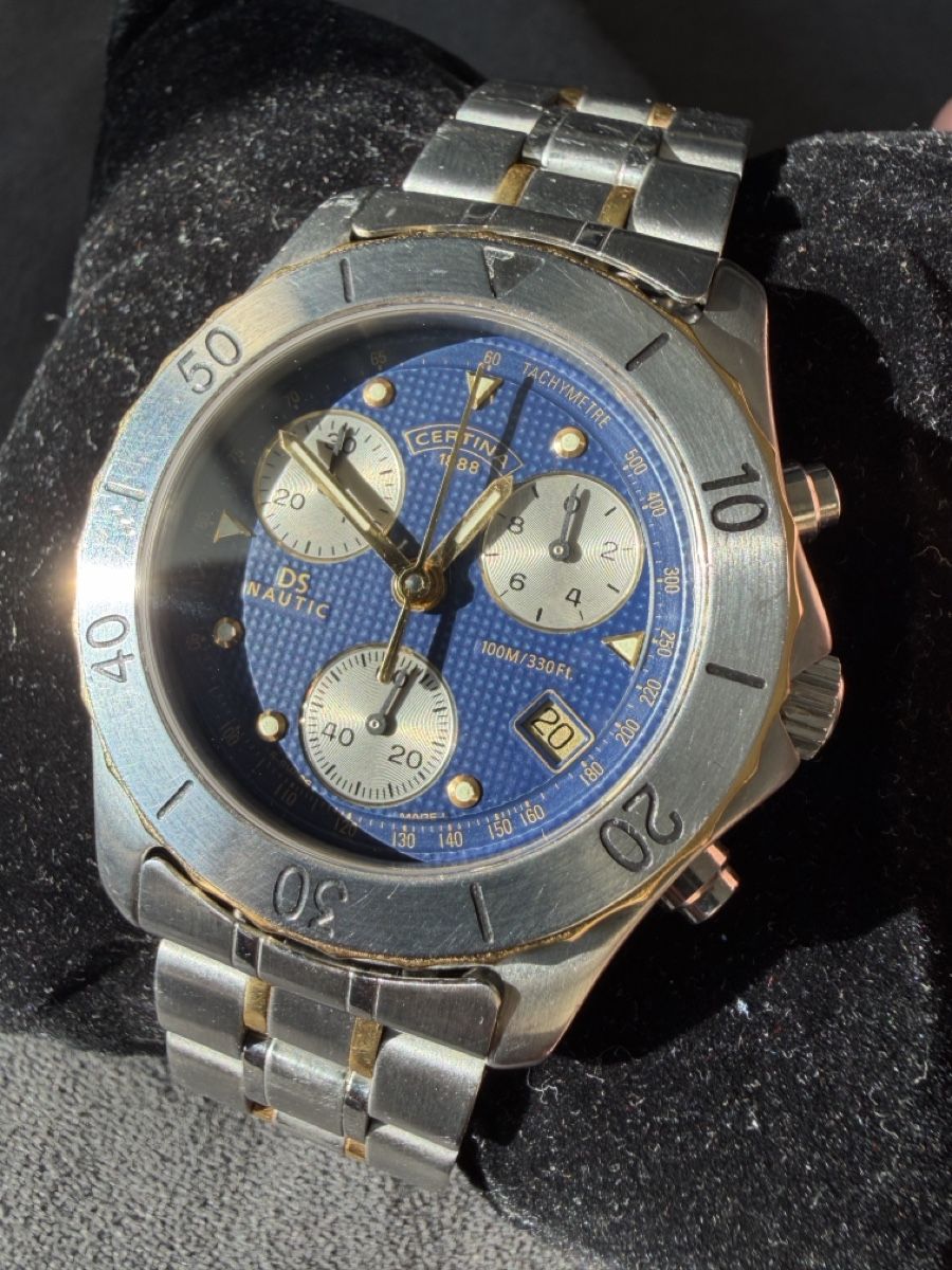 Certina Orologi: Certina DS Nautic Chronograph UHR – Usato da Zürich venduto da Rocola26