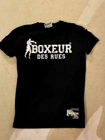 Boxeur Des Rues T-Shirt Black Size S 