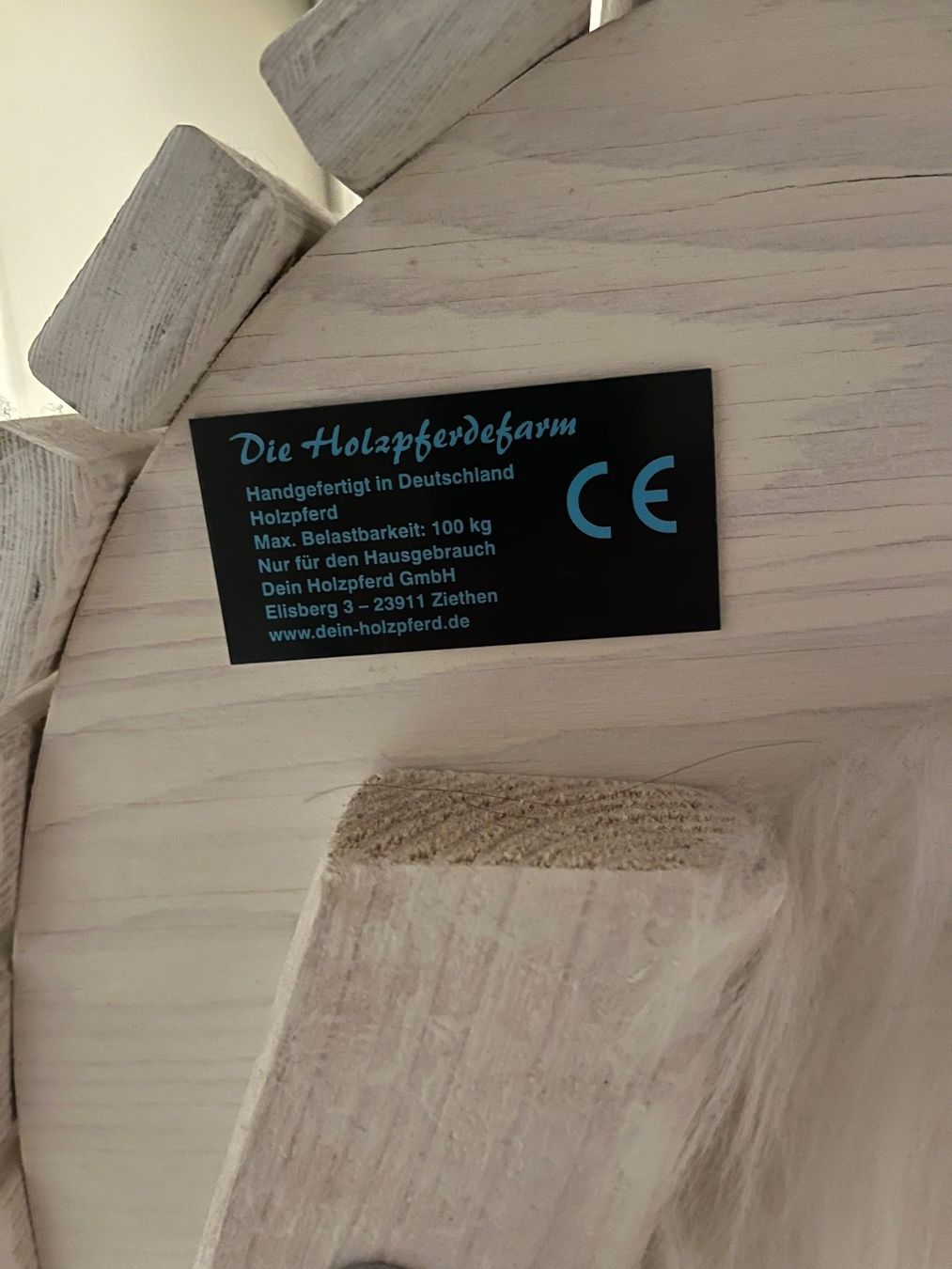 Jouets: Holzpferd Mona 115cm – D'occasion à Weisslingen par carmen_adb 3