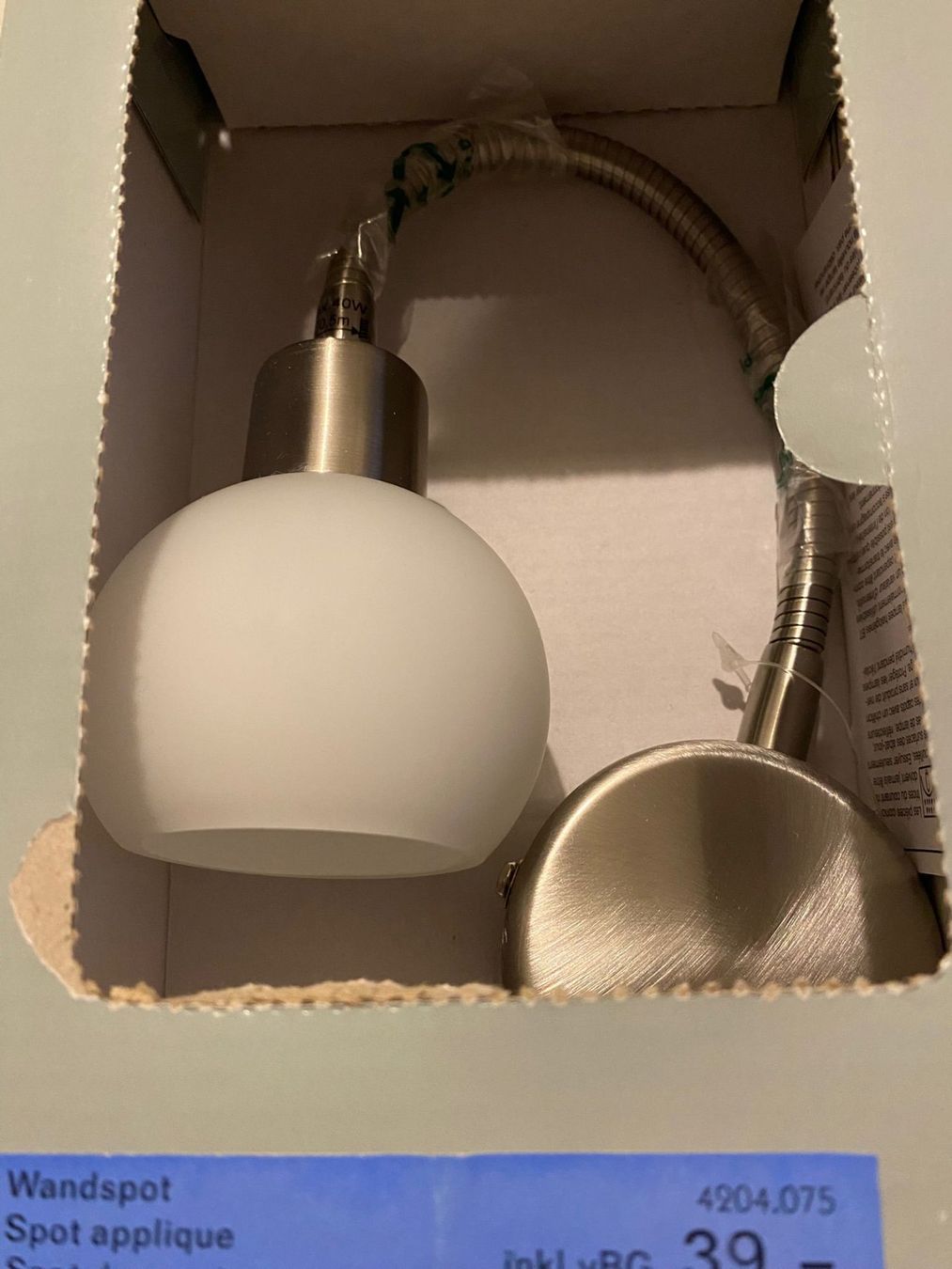 Micasa Lampade: Wandspot Micasa 2 Stück NEU – Nuovo (secondo la descrizione) da Liestal venduto da Nizli 1
