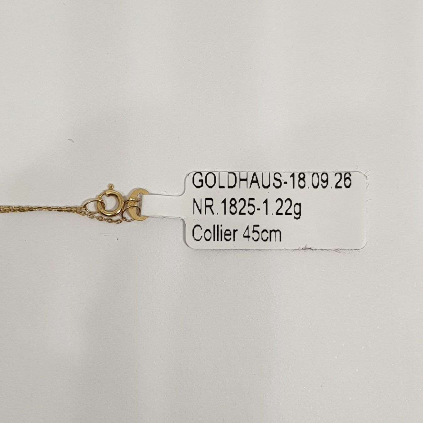 Catenine: Echt 18K Gold Collier – Usato da Luzern venduto da luzerngoldhaus 2