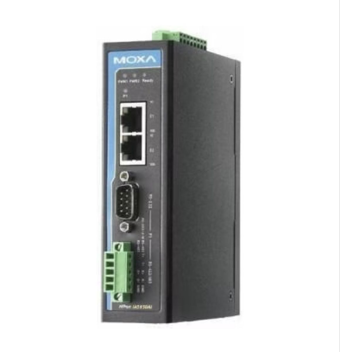 Moxa Convertitori: DATA Converter Moxa  Device Server IA5150A-T Neu OVP – Nuovo e nell'imballaggio originale da Zürich venduto da Mibleck