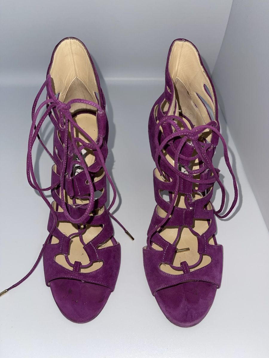 Jimmy Choo Damenschuhe: Jimmy Choo purple high heels size 40 – Gebraucht aus Lugano von cri_djb 4